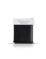 Kimberbell Folding storage tote blank, leather, black