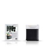 Kimberbell Folding storage tote blank, leather, black