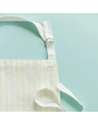 Kimberbell Pinstripe apron blank, yellow