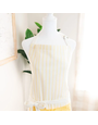 Kimberbell Pinstripe apron blank, yellow