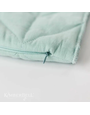Kimberbell Housse de coussin matelassée à personnaliser, 18 x 18 po, lin brume