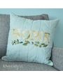 Kimberbell Housse de coussin matelassée à personnaliser, 18 x 18 po, lin brume