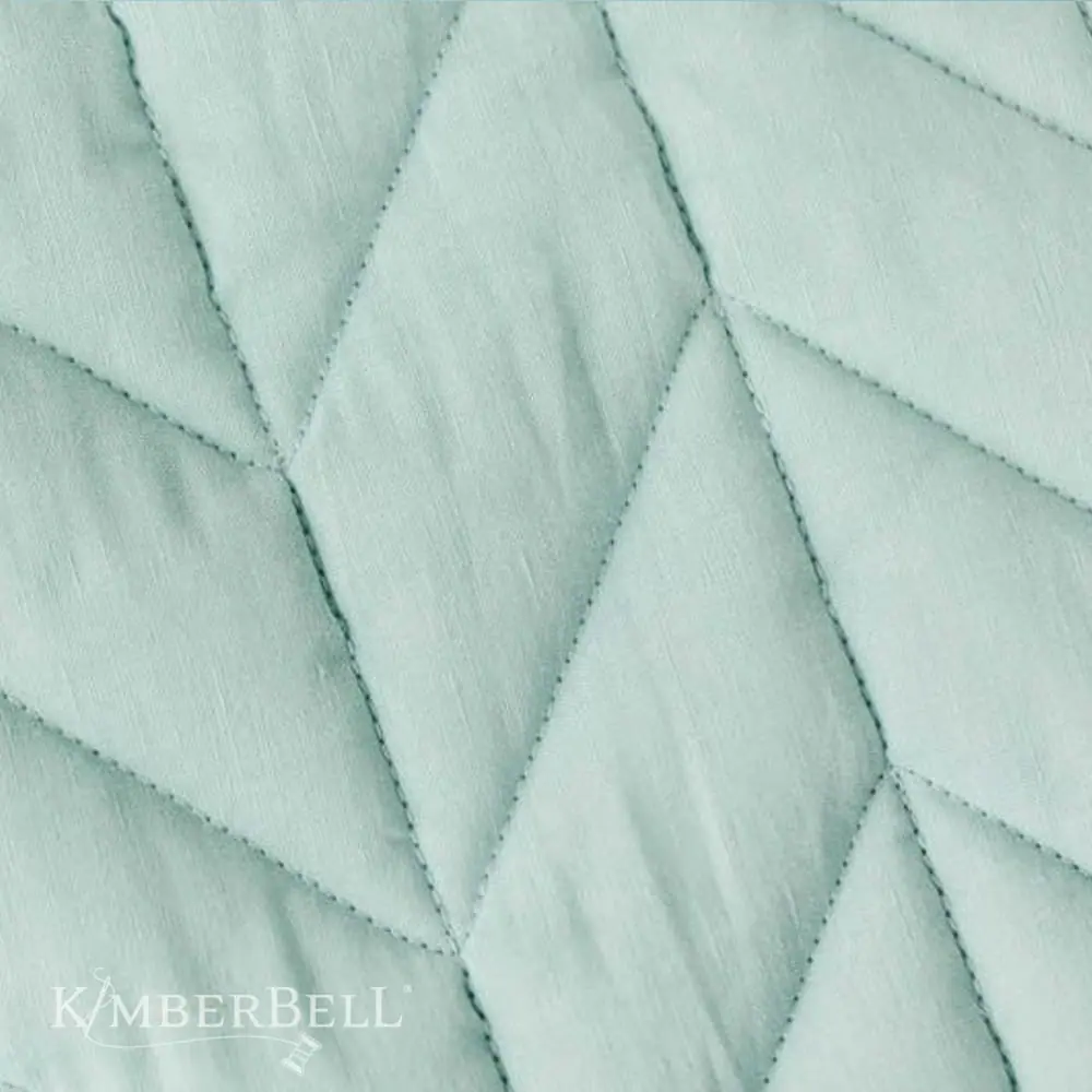 Kimberbell Housse de coussin matelassée à personnaliser, 18 x 18 po, lin brume
