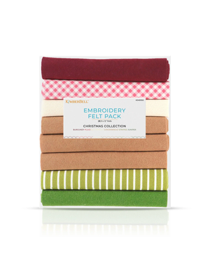 Kimberbell Embroidery felt pack, christmas collection