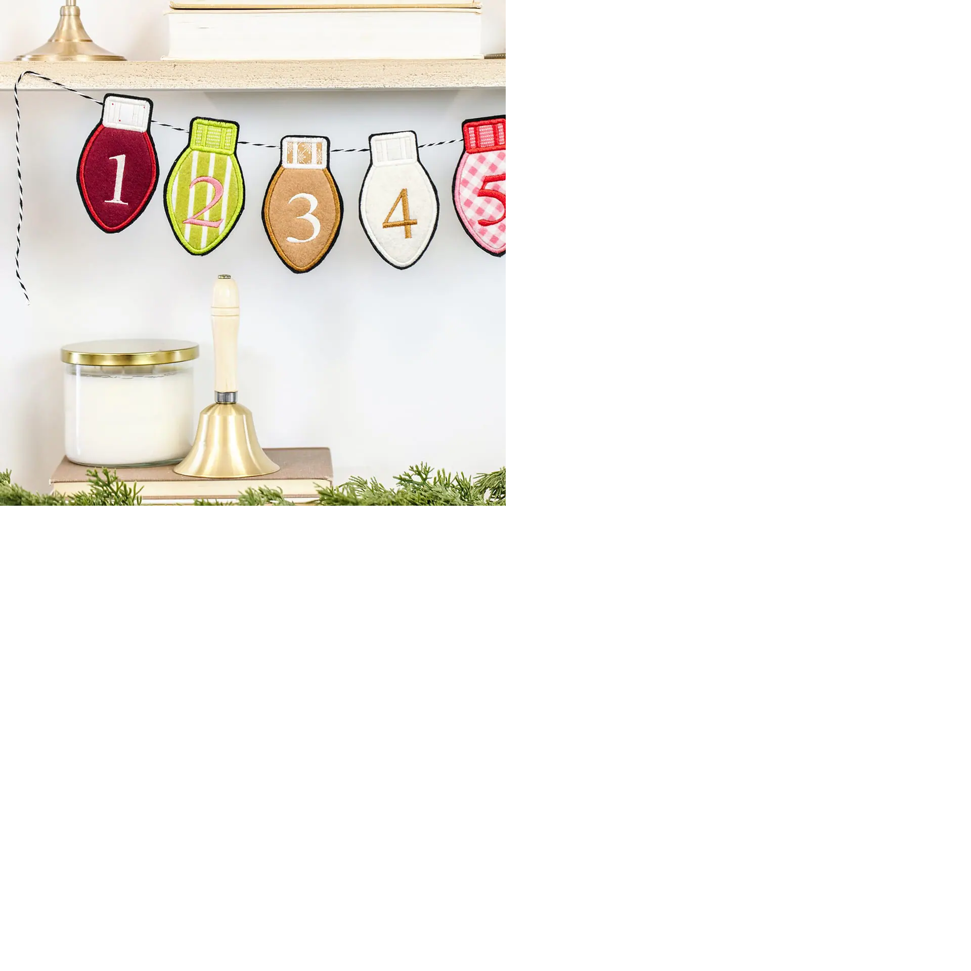 Kimberbell Embroidery felt pack, christmas collection
