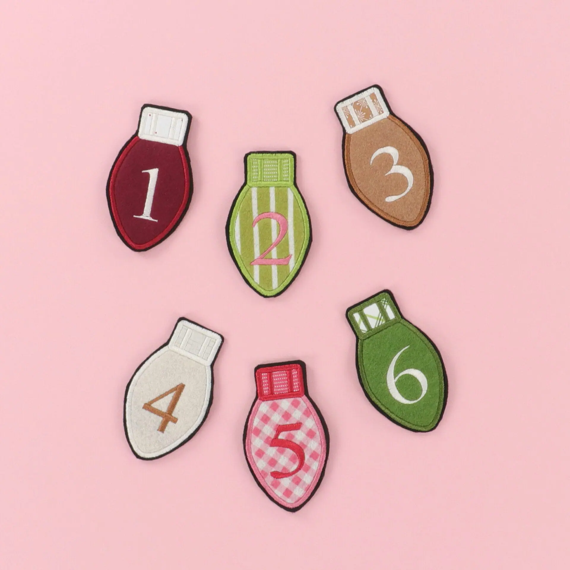 Kimberbell Embroidery felt pack, christmas collection