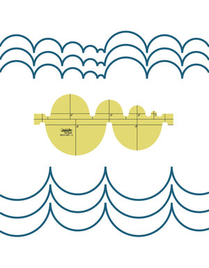 Westalee Westalee règle cercles et arches multiples