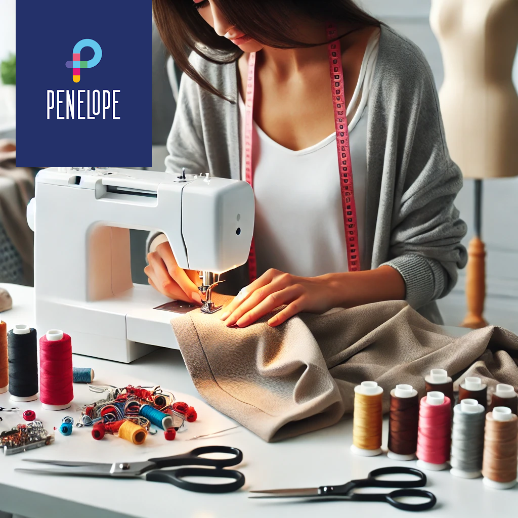Pénélope Cours de réparation de vêtements