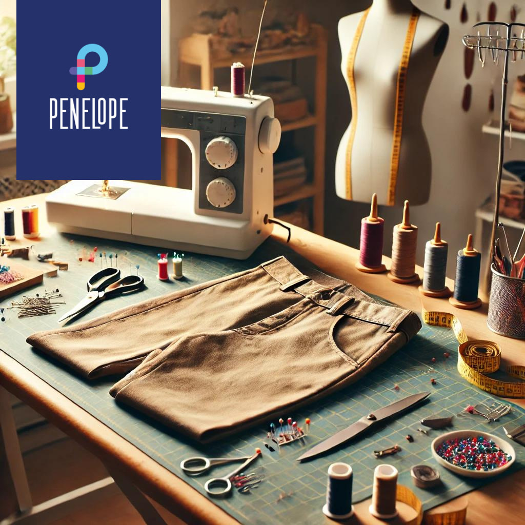 Pénélope Trouser edge