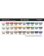 WonderFil Silco Fil coton multicolore 35wt Silco au choix 700m