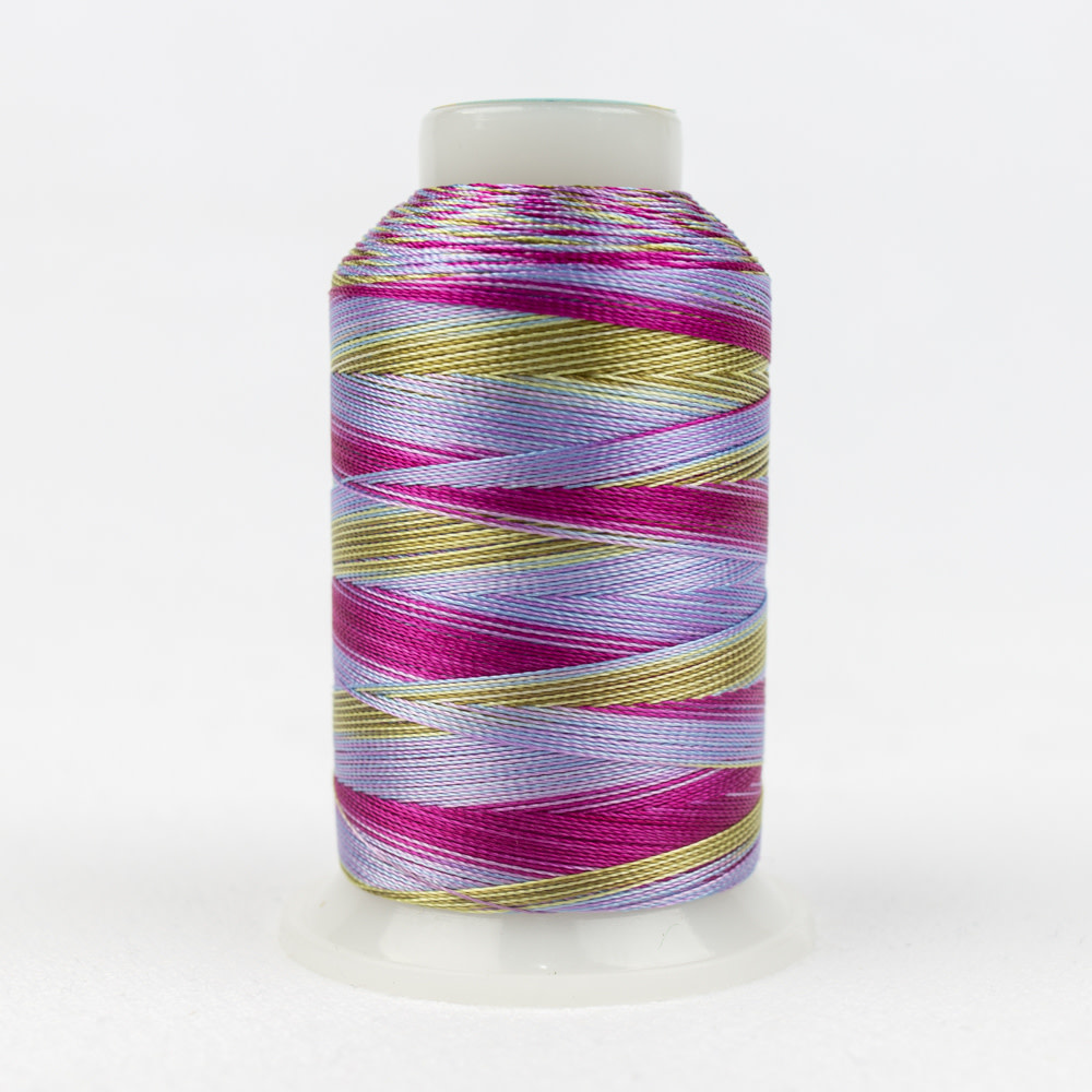 WonderFil Mirage Fil rayon multicolore 30wt Mirage 12 800m