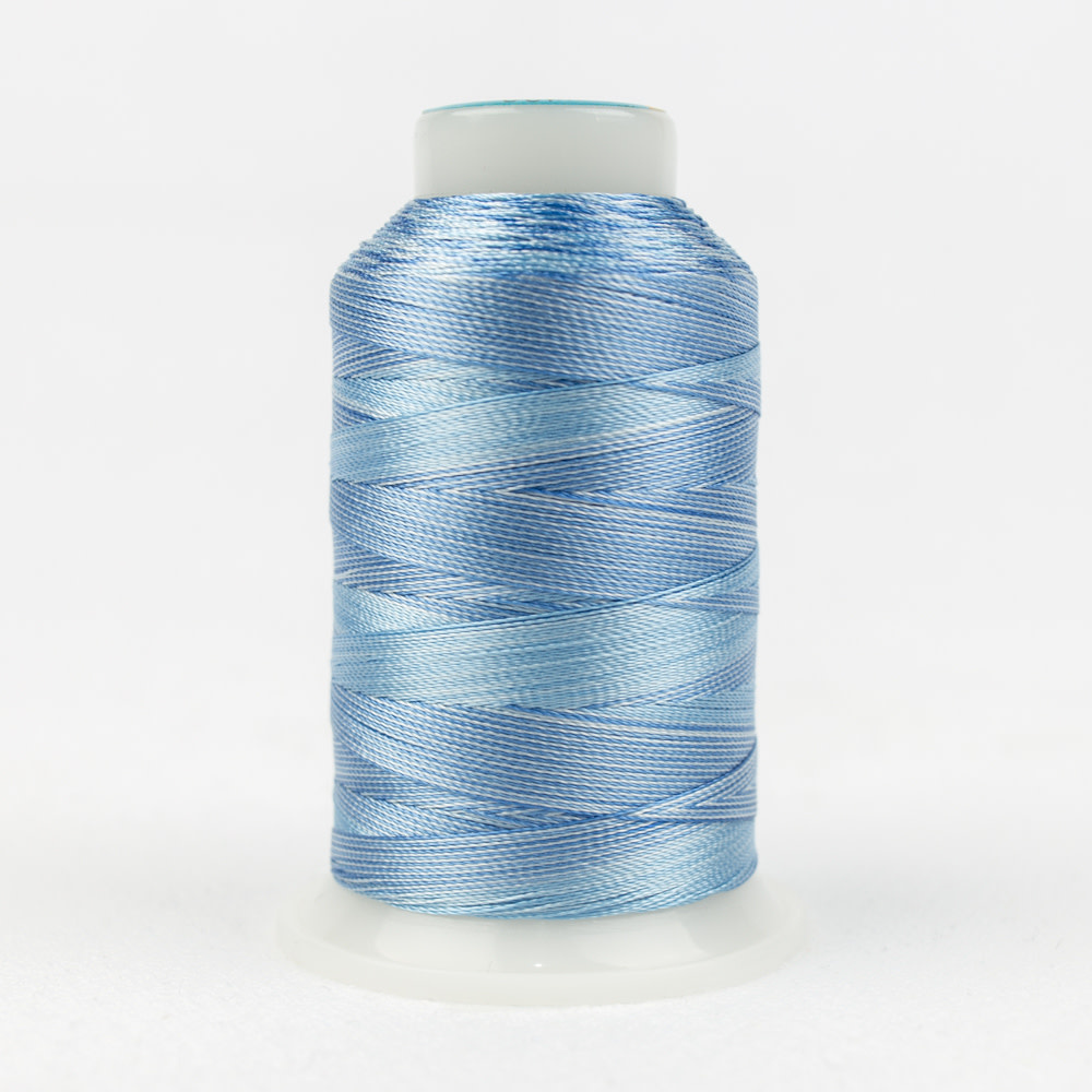 WonderFil Mirage Fil rayon multicolore 30wt Mirage 15 800m