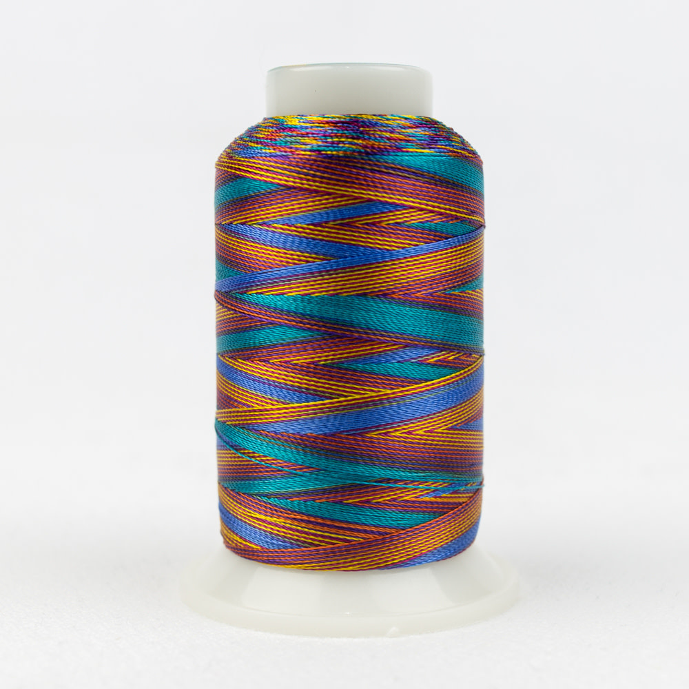 WonderFil Mirage Fil rayon multicolore 30wt Mirage 26 800m