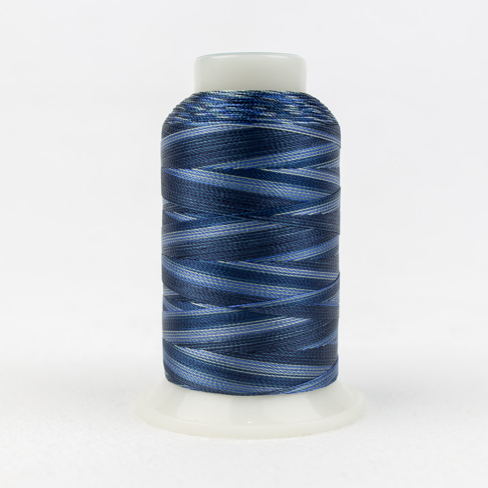 WonderFil Mirage Fil rayon multicolore 30wt Mirage 37 800m