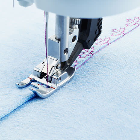 Pfaff PFAFF Pied pour surpiqûre à double niveau avec système IDT™