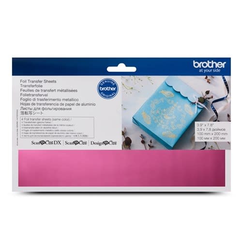 Brother Brother pink foil transfer sheets