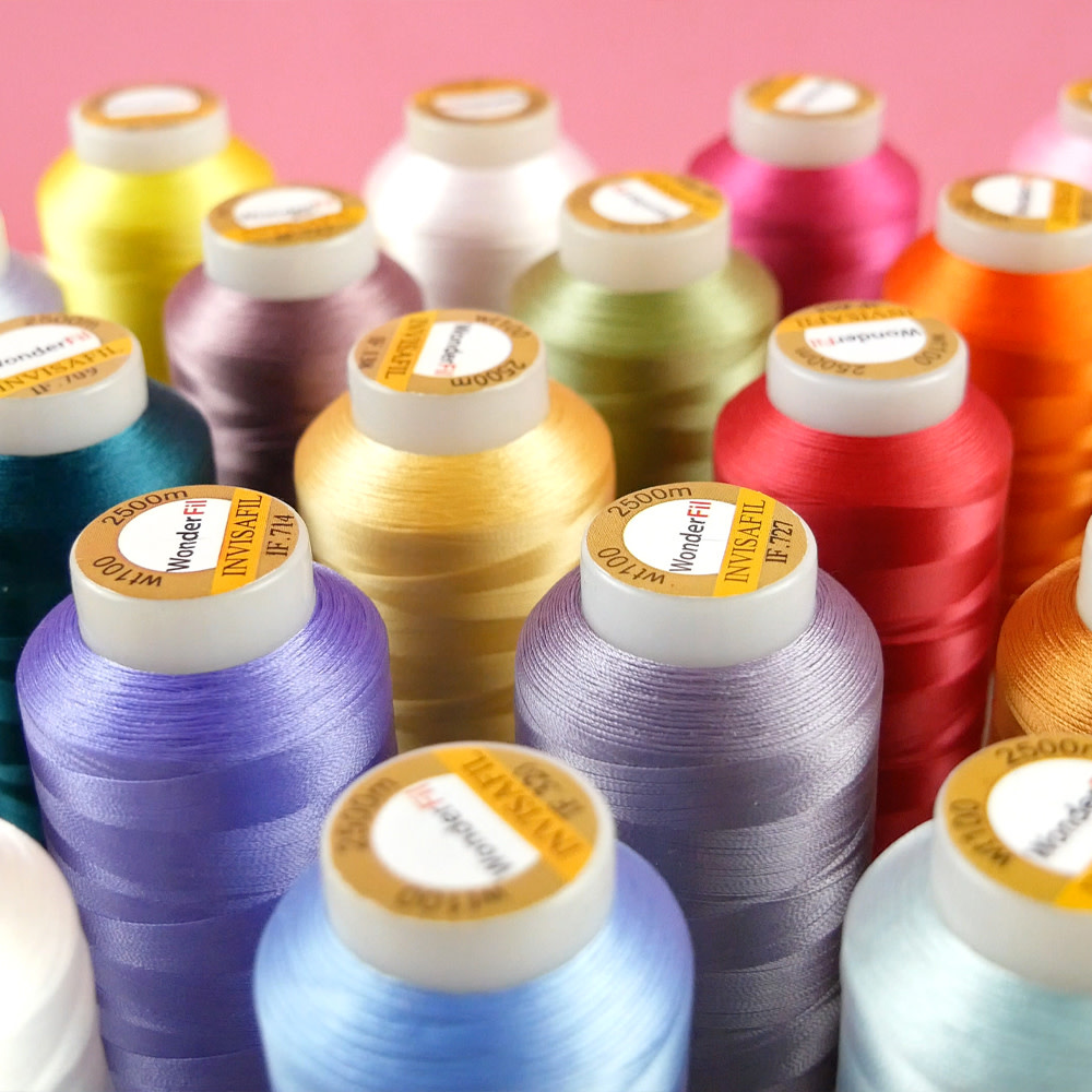 WonderFil InvisaFil InvisaFil complete thread collection (60 spools)