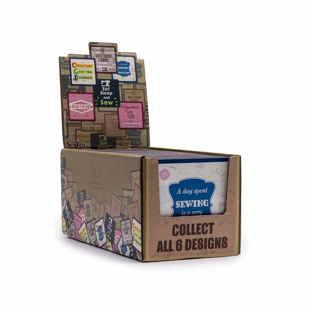Sew Tasty DISC SEW TASTY Présentation pour dessous-de-verre de couture
