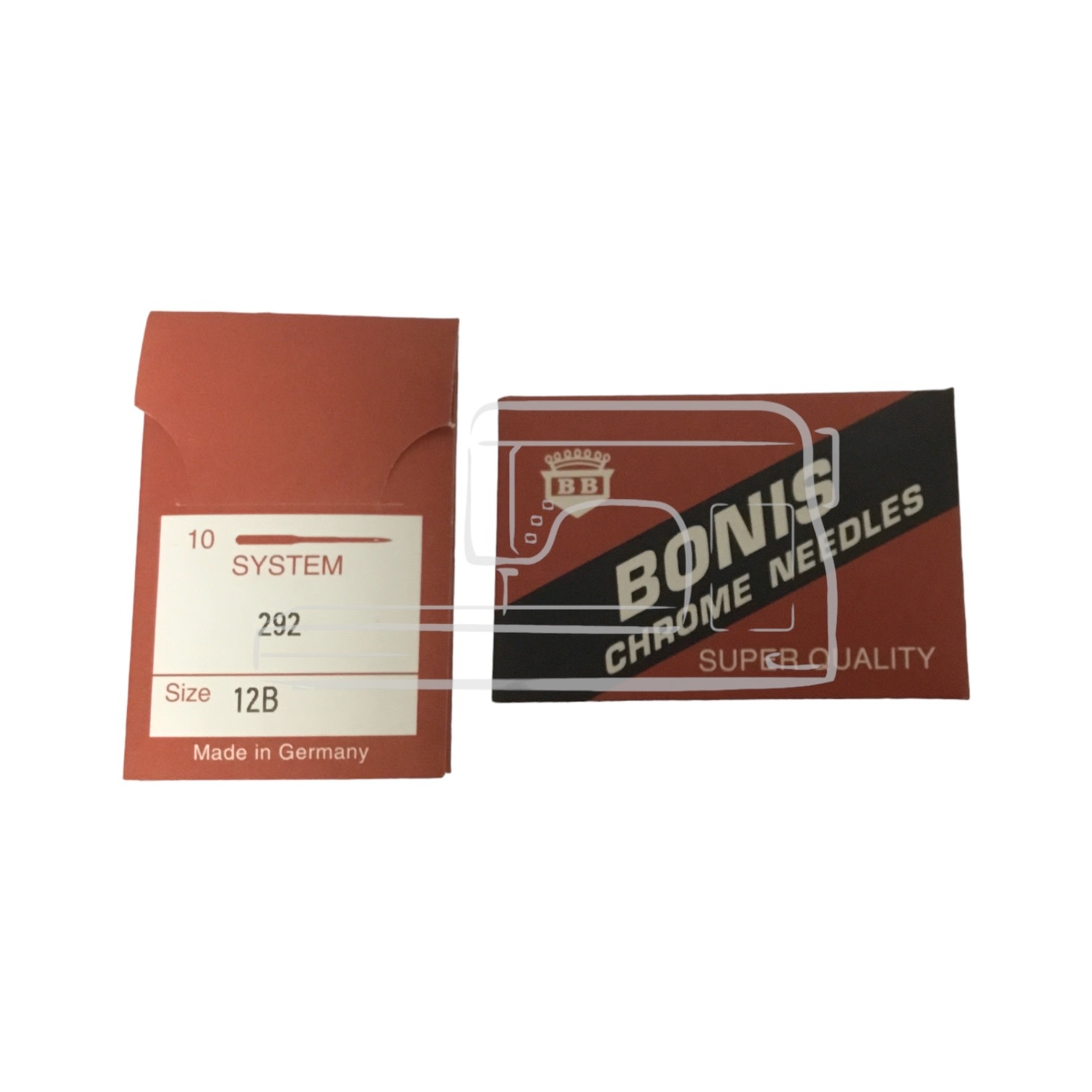 Bonis Aiguille chrome système 292 grandeur 12B paquet de 10