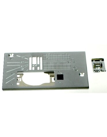 Janome Janome plaque aiguille point droit et pied 4120QDC