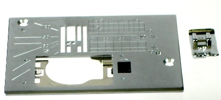 Janome Janome plaque aiguille point droit et pied 4120QDC