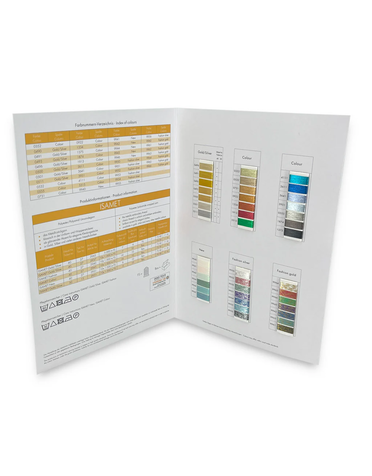 Isamet Isamet color chart