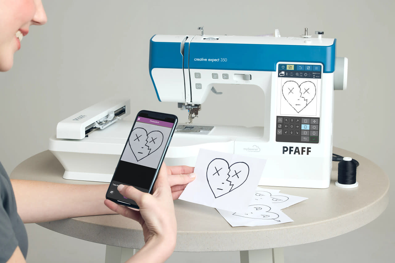 Pfaff Pfaff couture et broderie Expect 350