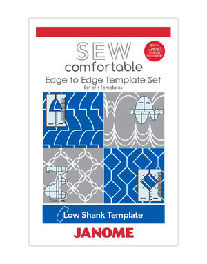 Janome Janome low shank ruler set edge to edge