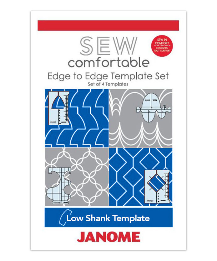 Janome Janome low shank ruler set edge to edge