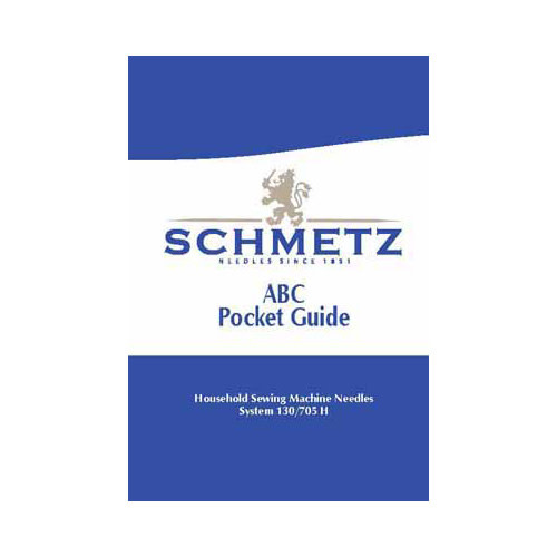 Schmetz Feuillet l'ABC des aiguilles Schmetz - Français