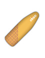 Oliso OLISO Housse de planche à repasser - Jaune 38cm x 137cm (15po x 54po)