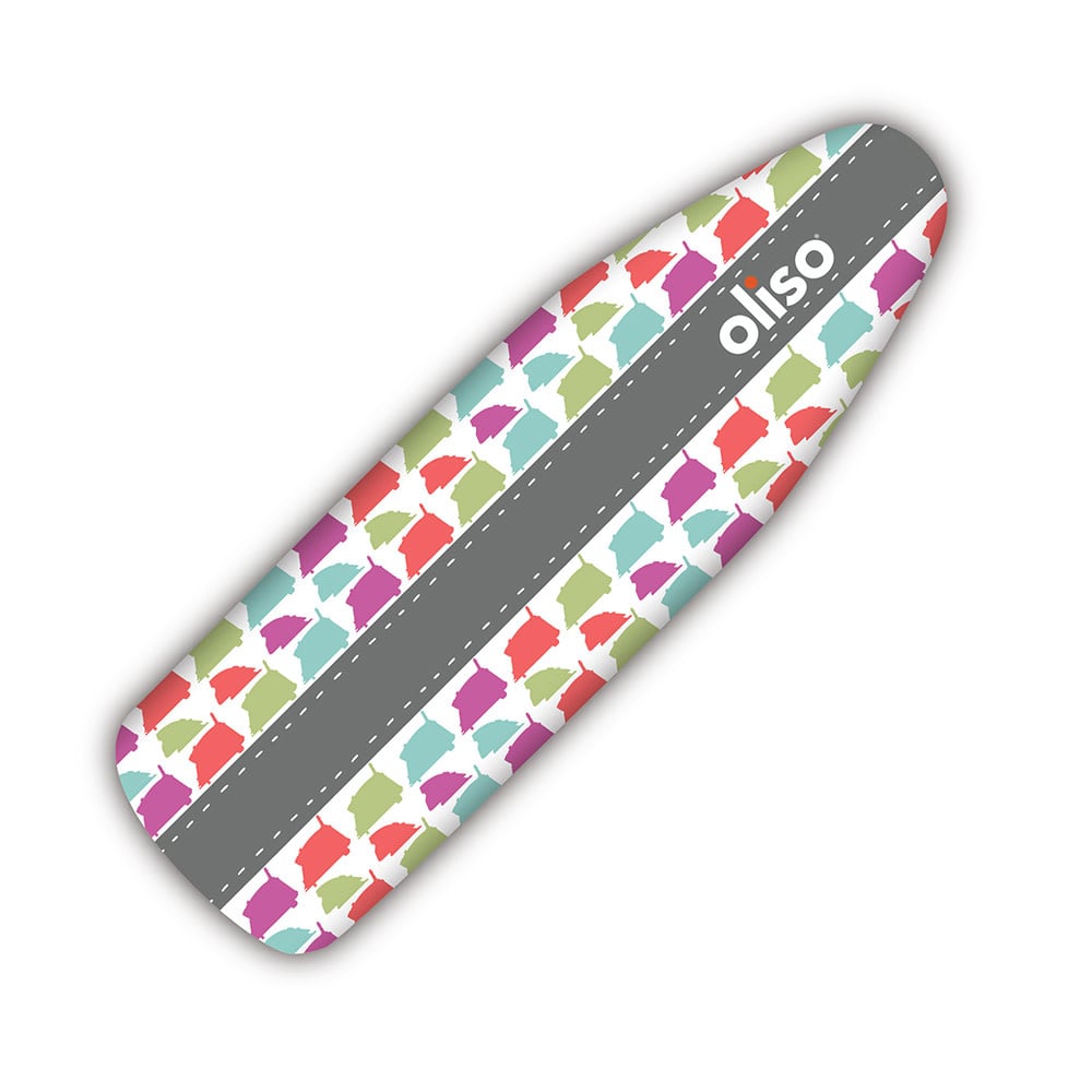 Oliso OLISO Housse de planche à repasser - Géométrique 38cm x 137cm (15po x 54po)