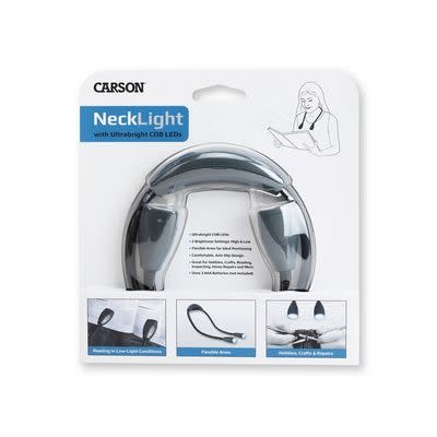 Carson Optical DISC Lampe de cou pour tricot et artisanat