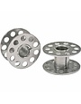 Unique UNIQUE SEWING 10-Hole Metal Bobbins - Japanese Machine - 4pcs