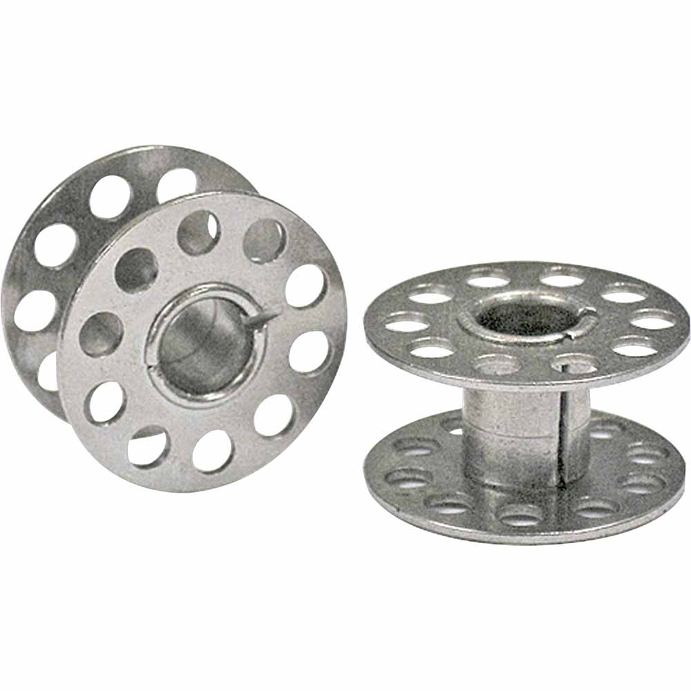 Unique UNIQUE SEWING 10-Hole Metal Bobbins - Japanese Machine - 4pcs