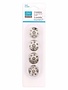 Unique UNIQUE SEWING 7-Hole Metal Bobbins - Bernina Machine - 4pcs