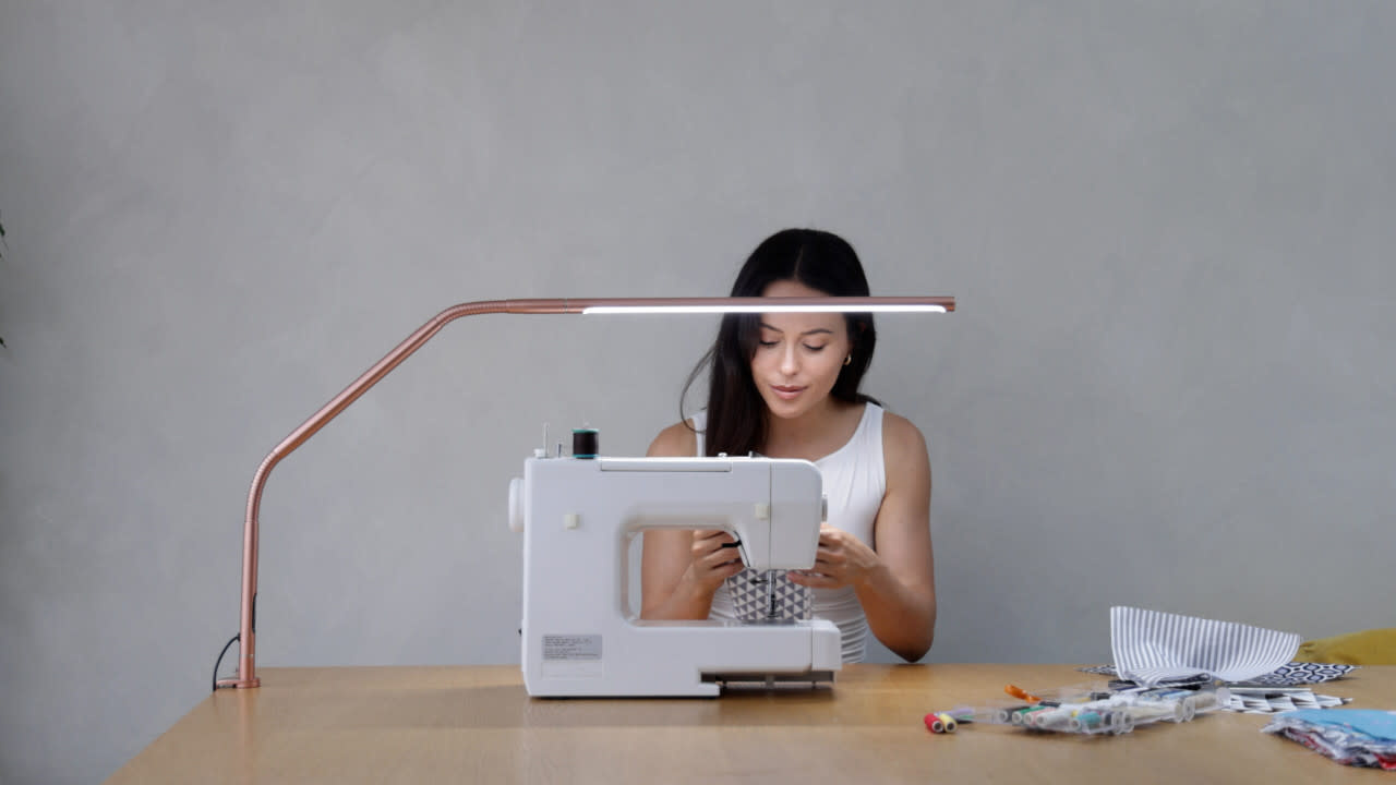 Daylight Slimline 4 lampe de table - Rose Gold