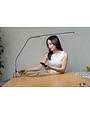 Daylight Slimline 4 lampe de table - Brushed Steel