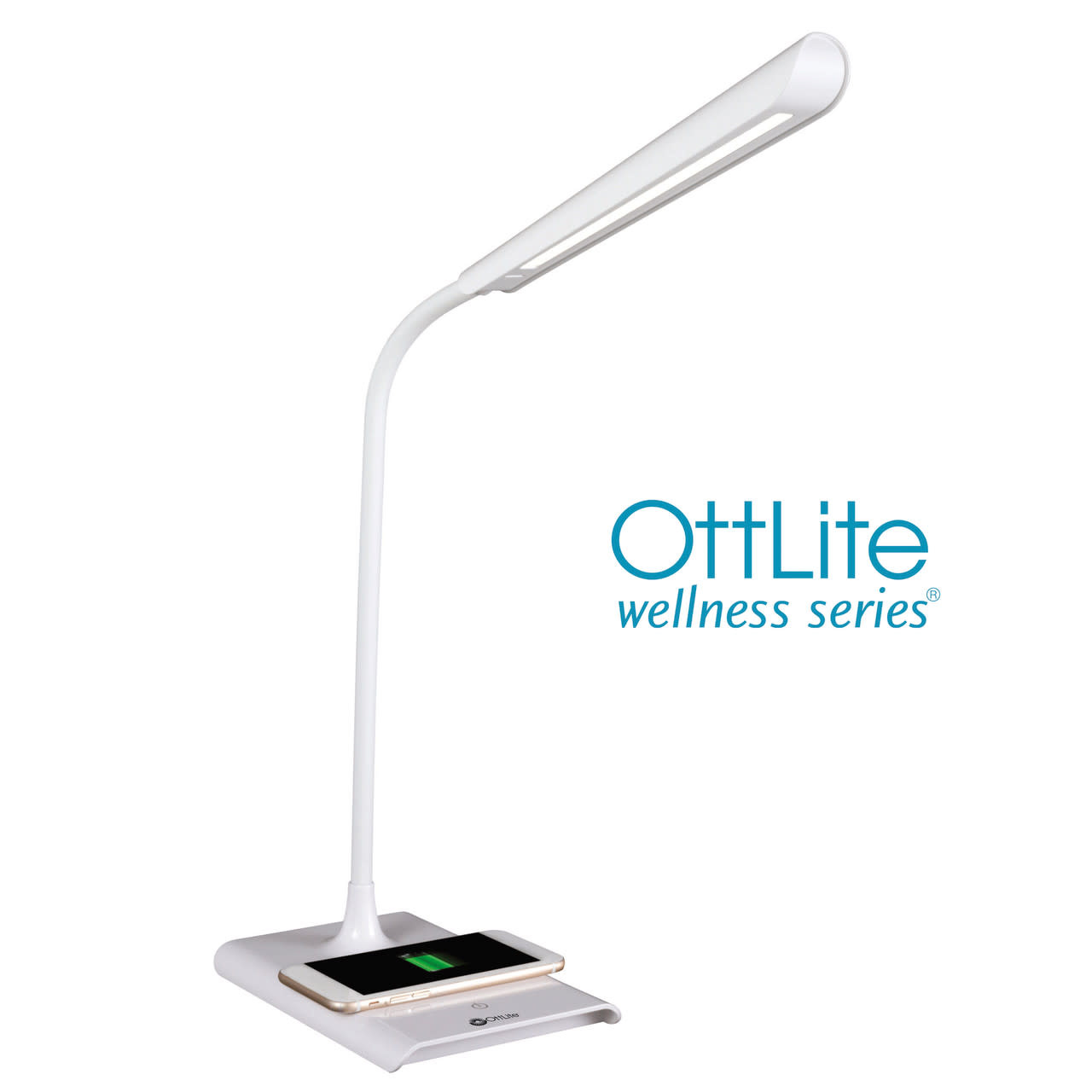 Ottlite Ottlite Power Up LED Desk Lamp with Wireless Charging