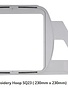 Janome Janome embroidery hoop SQ23, 230mm x 230 mm for MC12000