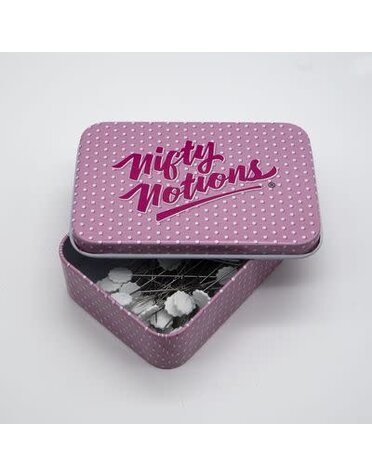 Nifty Notions Nifty Notions 2 1/8" white flower pins 100 pcs