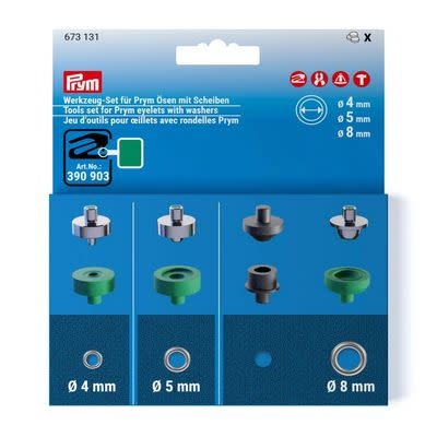 Prym Prym Vario tools set eyelets 4-5-8 mm