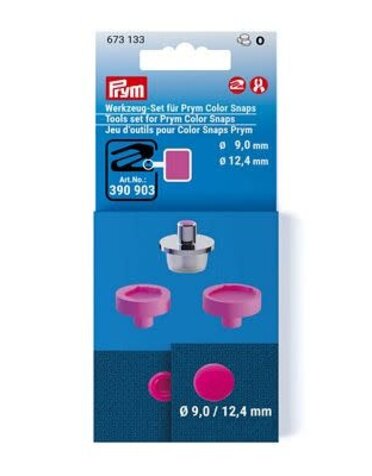Prym Prym Vario tools set color snaps 9-12.4mm ( pre-order )