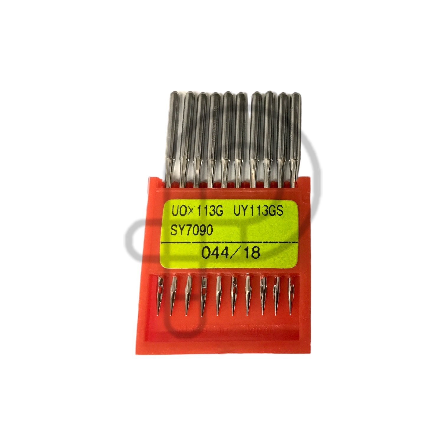 Organ Aiguille Organ UOX113G grandeur 18 paquet de 10