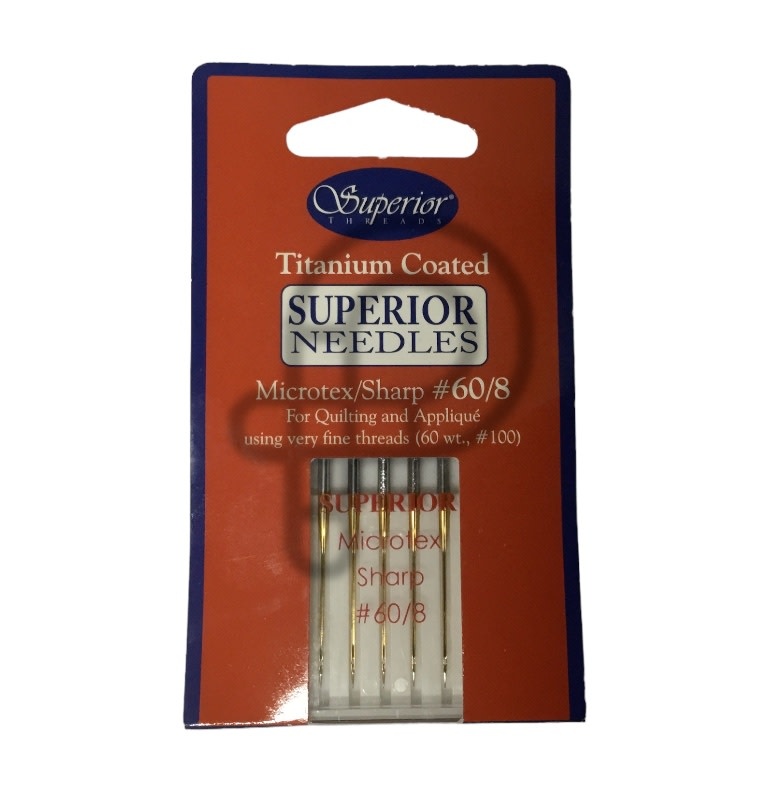 Superior LIQU Aiguilles Superior Titanium Microtex 60/8
