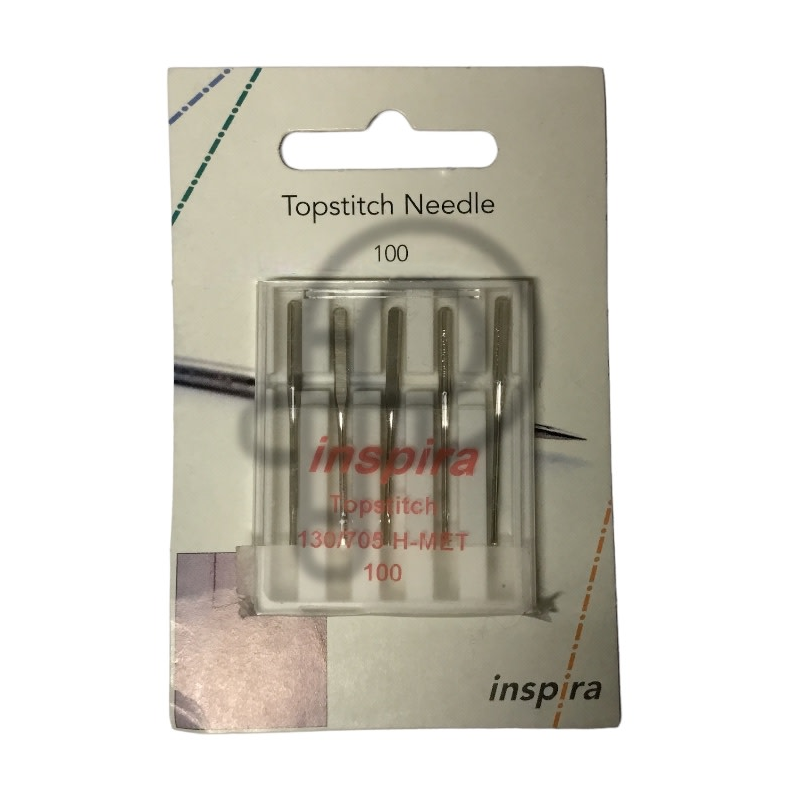 Inspira Aiguille Inspira Topstitch 100/16 X 5