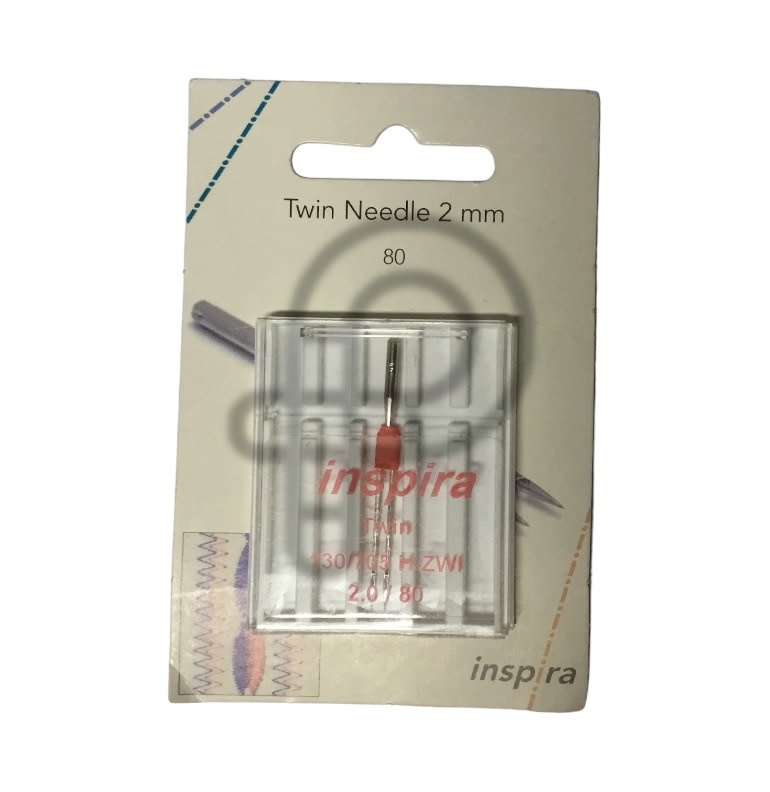 Inspira Aiguille Inspira Twin Needle 80/12/2Mm X 1