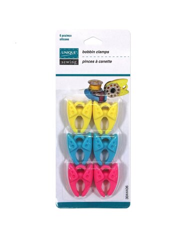 Unique UNIQUE SEWING Bobbin Clamps - 6 pcs