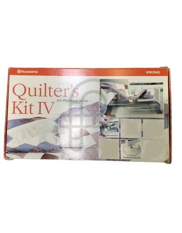 Husqvarna Ensemble courtepointe Quilter's Kit 4 platinium, designer