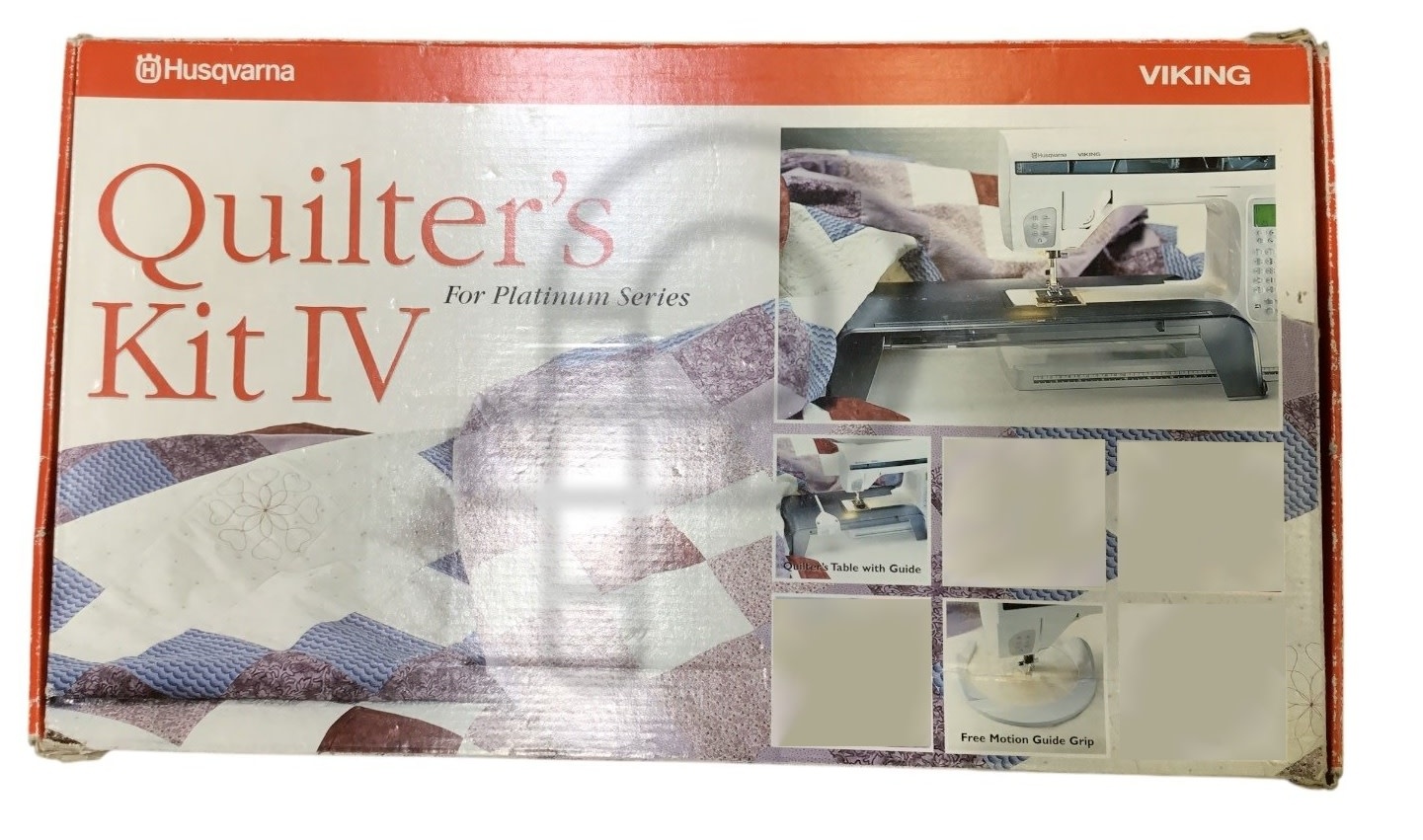Husqvarna Ensemble courtepointe Quilter's Kit 4 platinium, designer